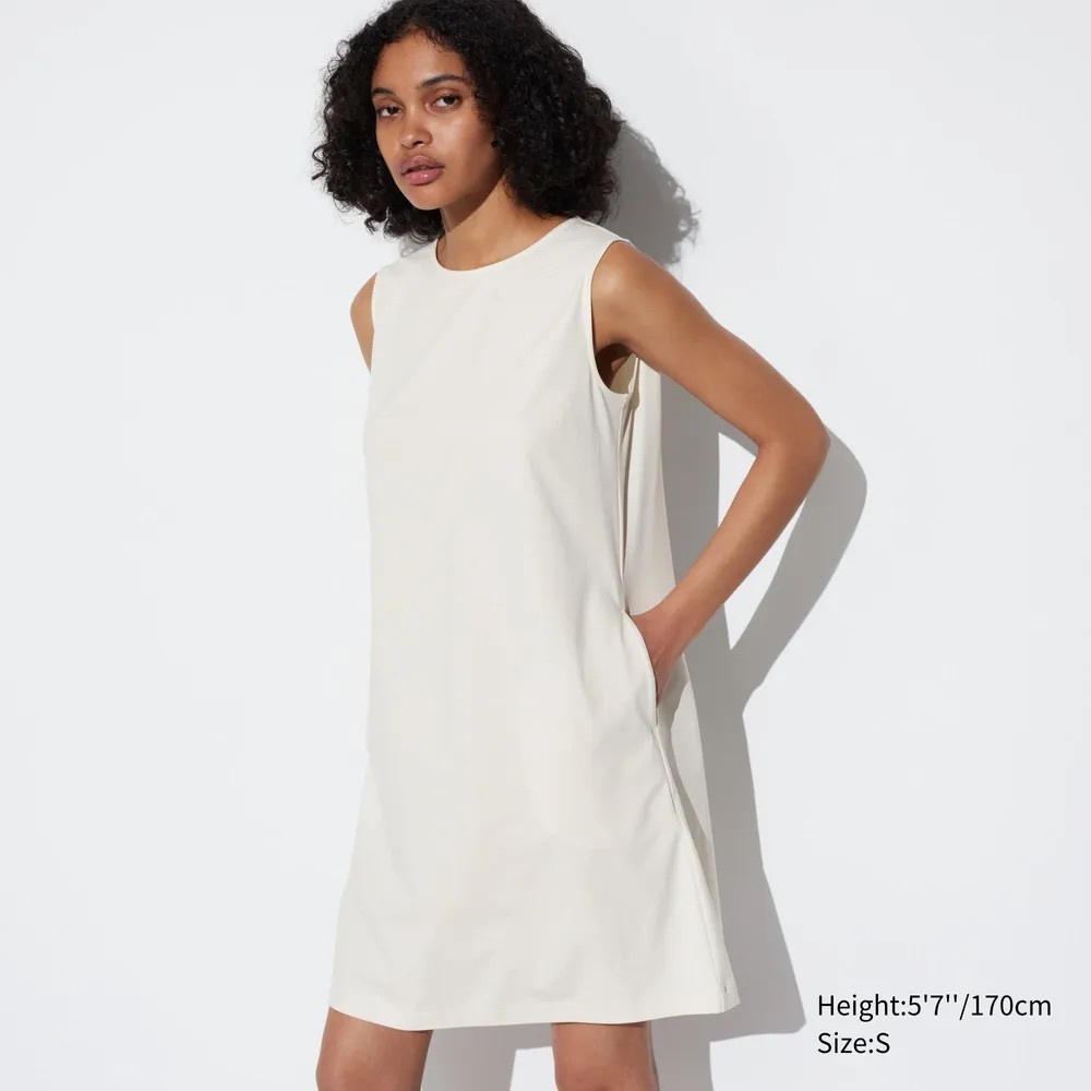 Uniqlo Cream Mini Dress